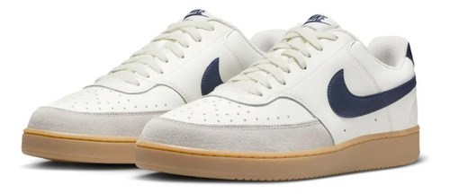 Tenis Para Hombre Nike Court Vision Low Blanco | Meses sin interés