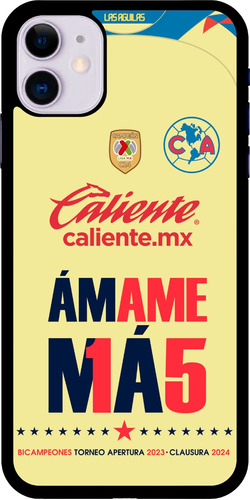 Funda Celular America Fc Campeón 15 Odiame Más Bicampeón #10