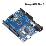 Tarjeta Desarrollo Compatible Arduino Uno R3 Atmega328p