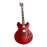 Guitarra Semi Acústica Phx Eclipse Ac-1 Rd Vermelha