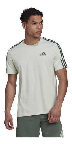 Polera adidas Essentials 3 Tiras Hombre