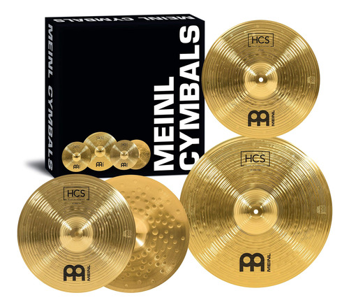 Platillos De Meinl Hcs1418 14 C Hcs Box Set Pack De Platillo