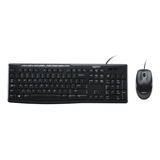 Logitech Mk200 Media, Combo Usb Teclado Multimedia Y Mouse