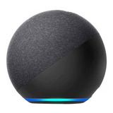 Smart Speaker Echo 4ª Geração Com Alexa Preta Amazon 110v/24
