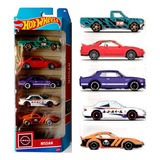 Hot Wheels Nissan 5 Pack 2023 Skyline Datsun Silvia