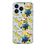 Case Funda Protector De Minions Transparente Para Zte