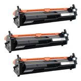 Kit 3x Toner Compatível P/ Hp Cf217a 217a 17a M130 M102 Nov