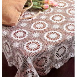 Manteles Crochet, Cortinas-vestidos-almohadones-mantas