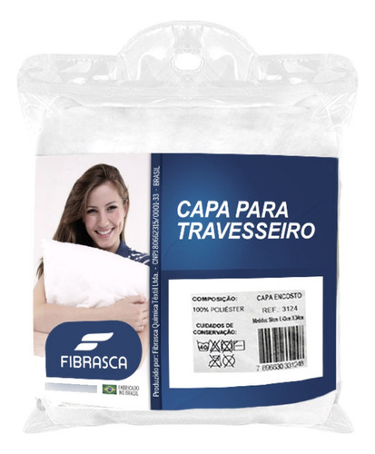 Capa Travesseiro - Encosto - Capa Triangular - Fibrasca