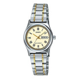 Reloj Casio Ltp_v006sg_9b Cuarzo Mujer