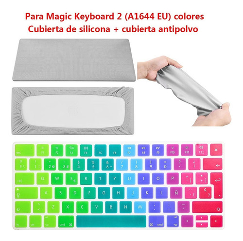 Funda De Silicona Para Teclado iMac Magic Keyboard 2