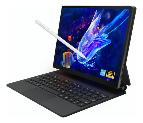 Ultrabook  Gamer  Dere Premium T30 Pro Plateada Táctil 13.3 , Intel Celeron N5095  16gb De Ram 512gb Ssd, Intel Uhd Graphics 60 Hz 2160x1440px Windows 11 Home