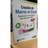 Libro Creación De Macros En Excel