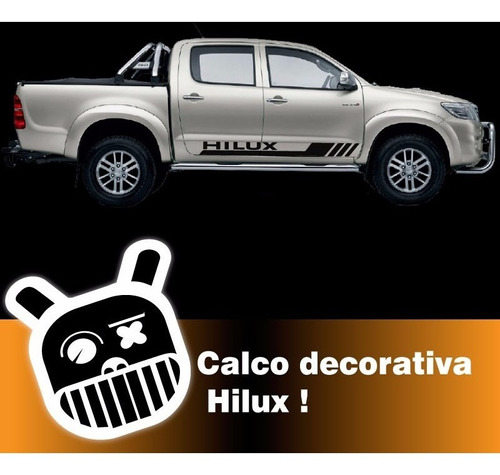 Calco Ploteo Lo-line Toyota Hilux Calcomania Vinilo V