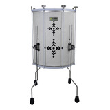 Surdo Luen Guetto 18 X60 Branco Pele Animal E Leitosa