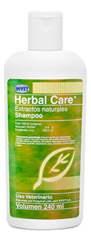 Shampoo Perro Herbal Care 240 Ml Fragancia Extractos Naturales