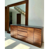 Bufetera/credenza Parota Y Mármol