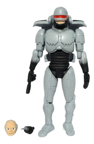 Figura Juguete Gris Super Policia Robocop 