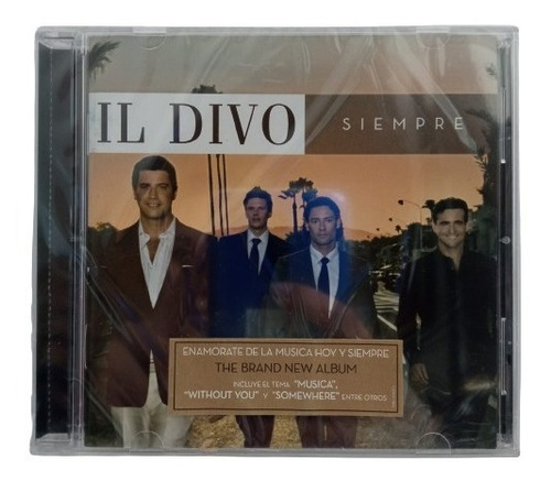 Il Divo Siempre Cd Nuevo Arg Musicovinyl