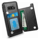 Funda Tipo Cartera Para Telefono Compatible Con Galaxy S10e