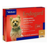 Endogard Cães 2,5kg 6 Comprimidos Vermifugo - Virbac