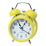 Reloj Despertador Analógico Antiguo, Alarma Silenciosa Y