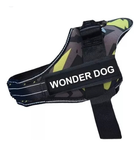 Arnés Wonder Dog Pro Verde Y Gris Talla Xl 