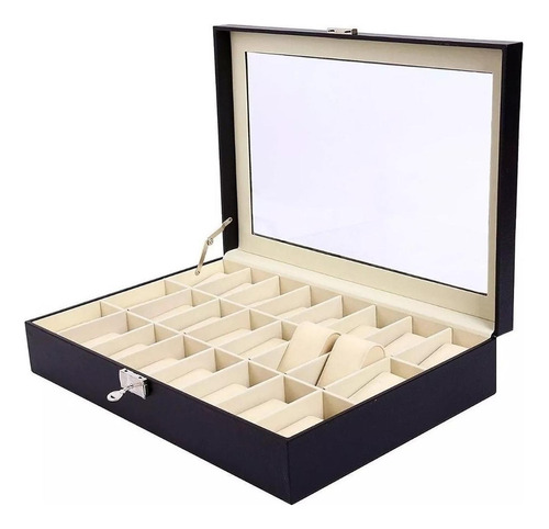 Caja Organizadora 24 Relojes De Lujo + Envio Gratis Oferta