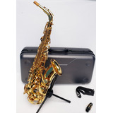 Saxofon Alto Yamaha Yas 275 Dorado En Estuche Hecho En Japon