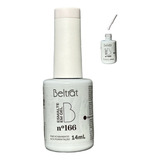 Esmalte Em Gel 14ml Beltrat - Alta Pigmentação Cor 166 - Branco