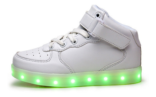 Zapatos Con Luz Led Para Recargar Por Usb