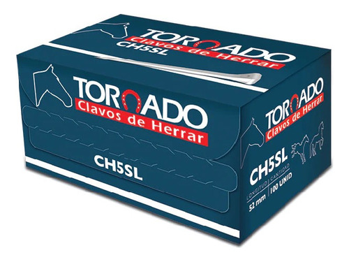 Clavos Para Herrar Herradura #5 Chsl Tornado 100pzs Slim