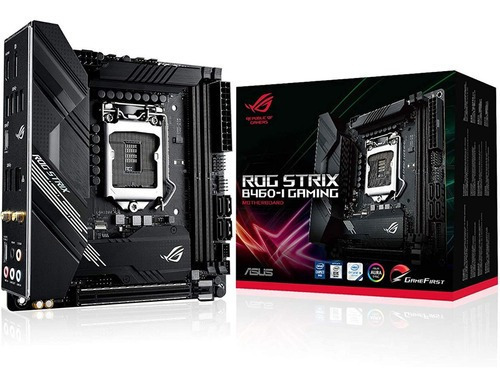 Motherboard Asus Rog Strix B460-i Gaming 1200 Ddr4 Mini Itx