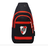 Mochila Bandolera Riñonera Bolso Boca Jr River Plate Oficial