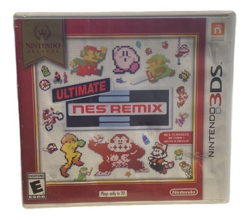 Videojuego Ultimate Nes Remix Para Nintendo 3ds Usado