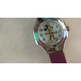 Antiguo Reloj A Cuerda Mickey Mouse Suizo