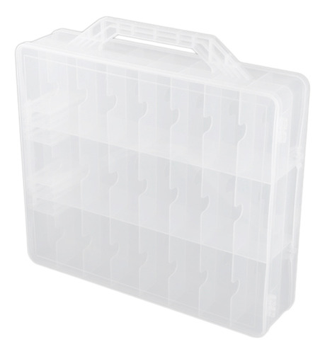 Organizador De Esmalte De Uñas Portátil De 2 Capas, 48 Celda