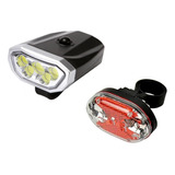 Luz Linterna Bicicleta  Delantera Y Trasera 600 Lumenes