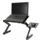 Mesa Notebook Suporte Com Cooler Mouse Pad Articulado Laptop