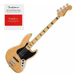 Squier Classic Vibe 70 0374540521 Jazz Bass, Diapasón De Arc