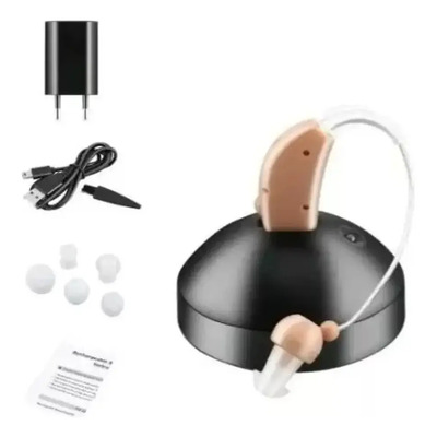 Aparato auditivo BTE Ultra Sound JH-906 recargable con amplificador de sonido | Meses sin interés