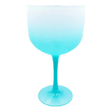 50 Un Taça Acrílica Gin Transfer Personalização Azul Tiffany