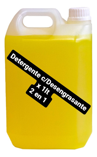 Detergente Con Desengrasante Suelto 1lt