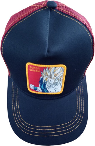 Gorra Jockey Snapback Goku Saiyajin Gorro Niño Dragon Ball Z