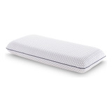 Vibe Essential Gel Memory Foam Pillow-king, Color Blanco