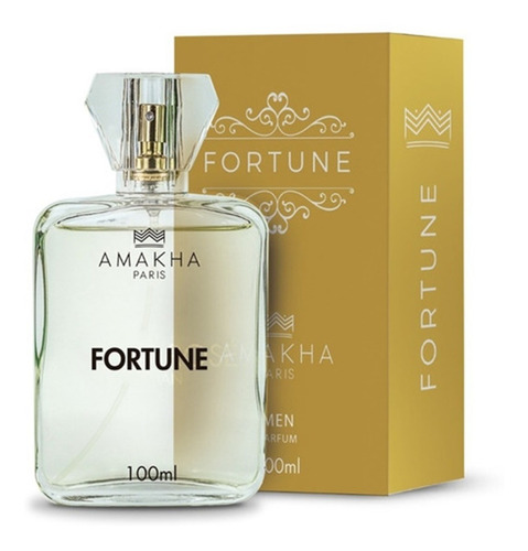 Perfume Masculino Fortune Amakha Paris 100ml Men Parfum