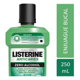 Listerine Enjuague Bucal  Anticaries Zero Alcohol 250 Ml