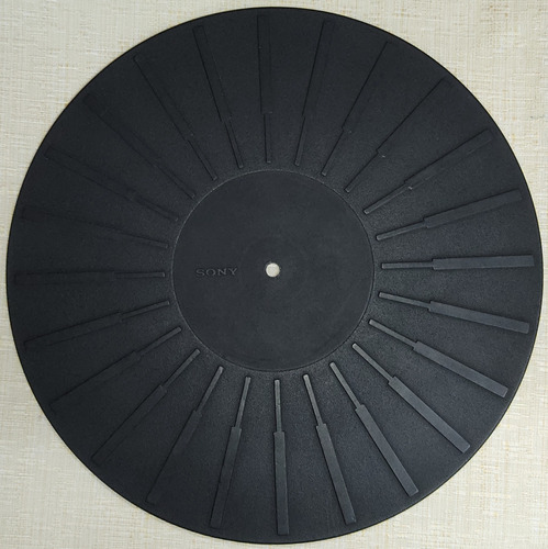 Slipmat De Goma Para Tornamesa, Usada