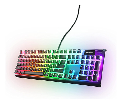 Teclado 60% Pbt Mecanico 104 Black Retroiluminado