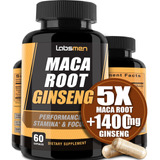 Cpsulas De Raz De Maca De 10000 Mg (con Maca Negra) + Extrac